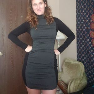 Express Sexy Winter Cocktail Dress